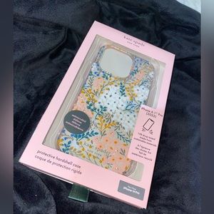 Kate Spade iPhone 14Pro floral phone case. Brand new, never used